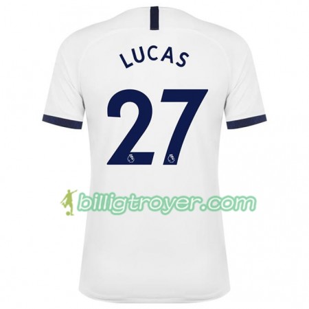 Billige Fotballdrakter Tottenham Hotspur Lucas Moura 27 Hjemmedraktsett 2019/20 Kortermet